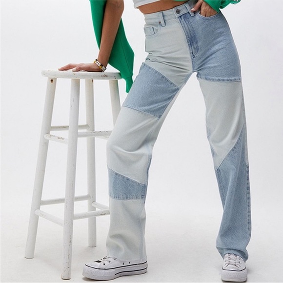PacSun Denim - PacSun • size 22 patchwork 90’s boyfriend jeans